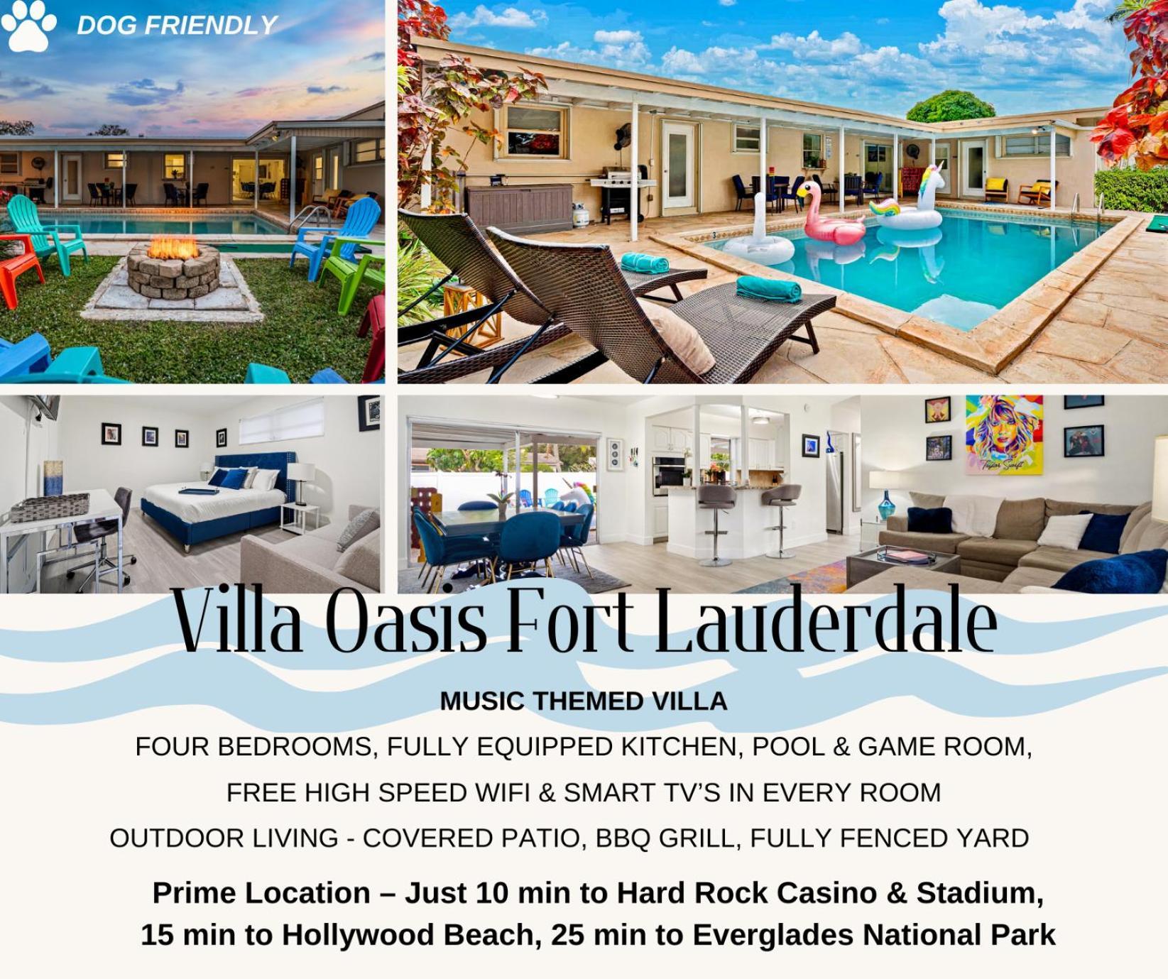 Villa Beautiful Villa - Pool, Game Room - Near Beaches Pembroke Pines